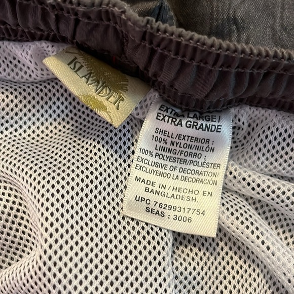 Islander Gray swim trunks - Picture 3 of 3